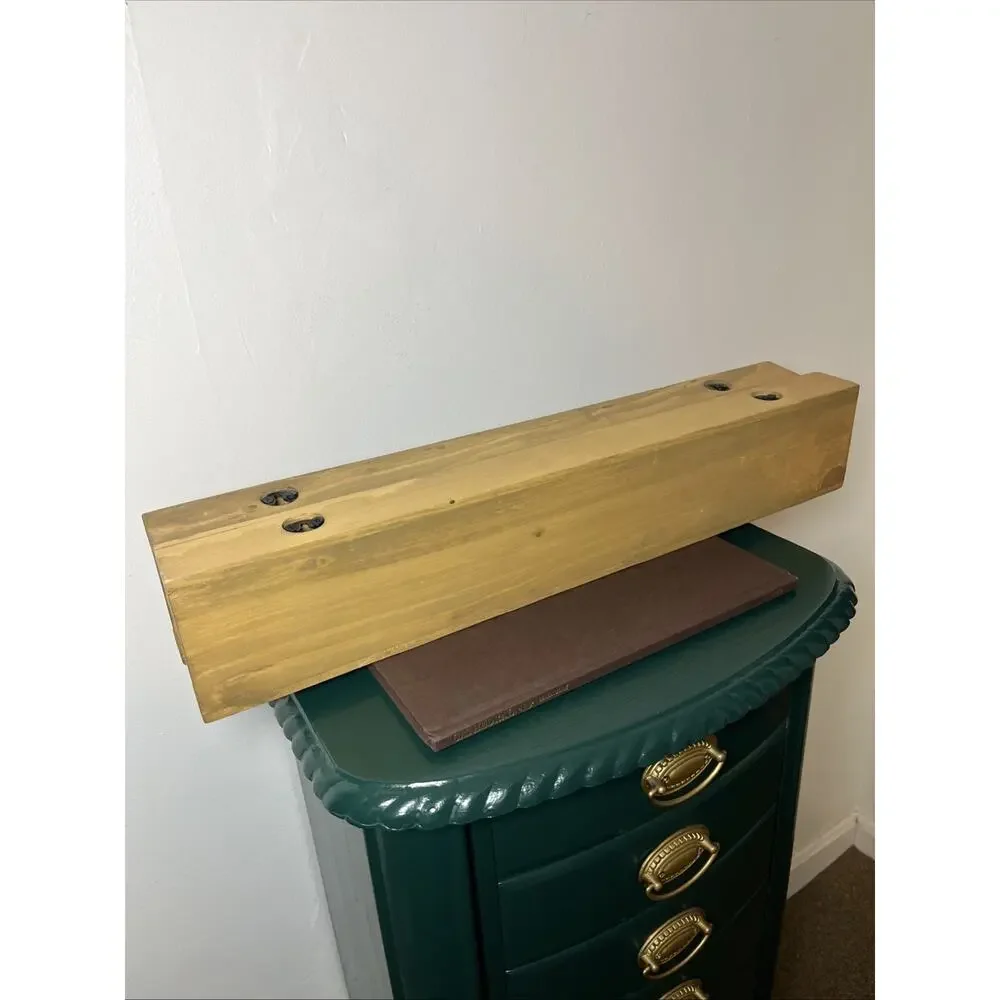 Wooden Lightweight Floating Shelves Pair 23” x 4”